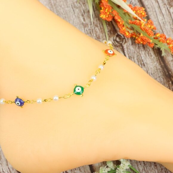 "Dainty Anklet for Women – Elegant Everyday Jewelry & Perfect Gift | MLCRC1748 - Picture 2 of 10